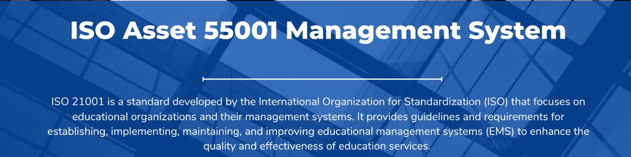 ISO 55001 - Royal Impact Certifications